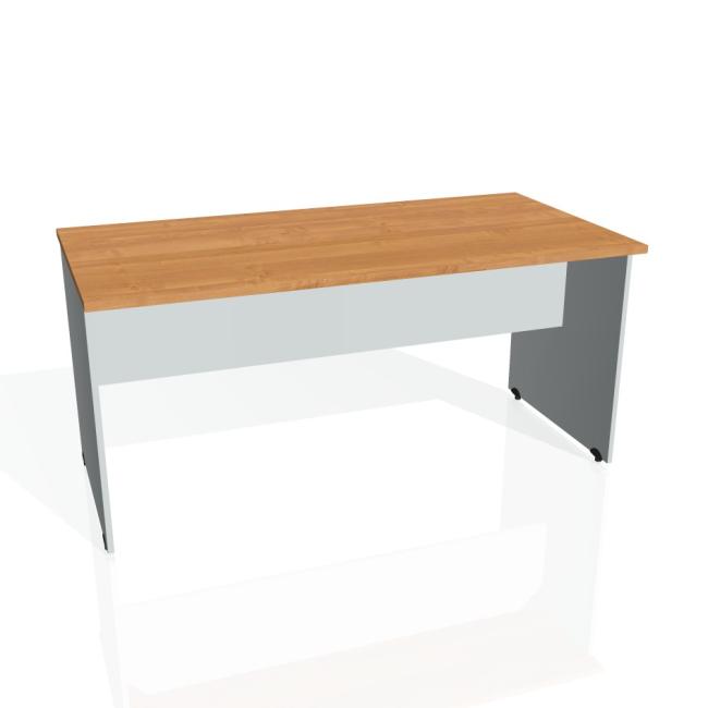 Gate meeting table, 160x75.5x80 cm, alder/grey