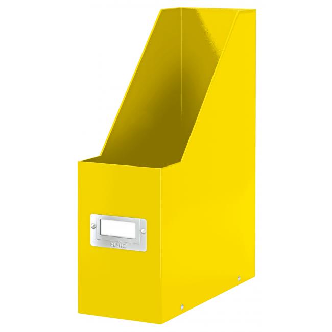 Leitz Click & Store magazine rack yellow