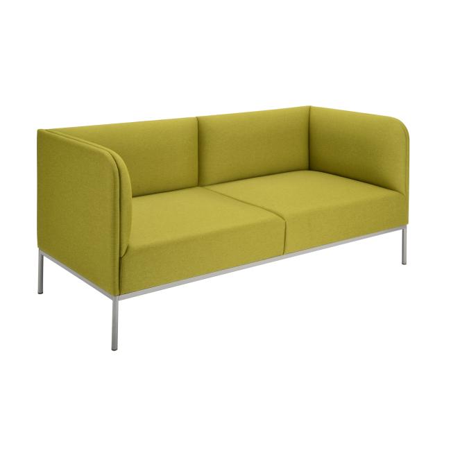 Trojmiestny Soft, š. 190 cm, zelená Bombay 38, šedá konštrukcia