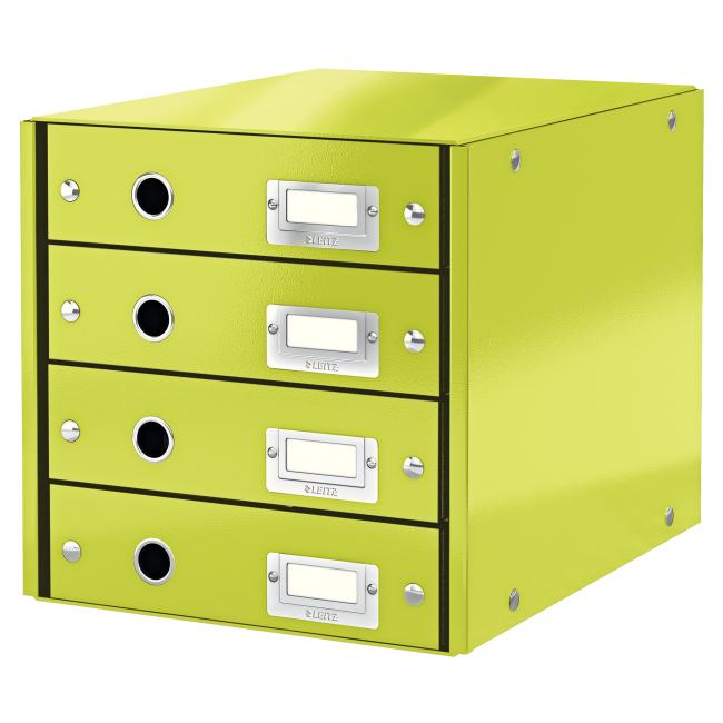 [ES604964] Leitz Click & Store drawer box 4 drawers green