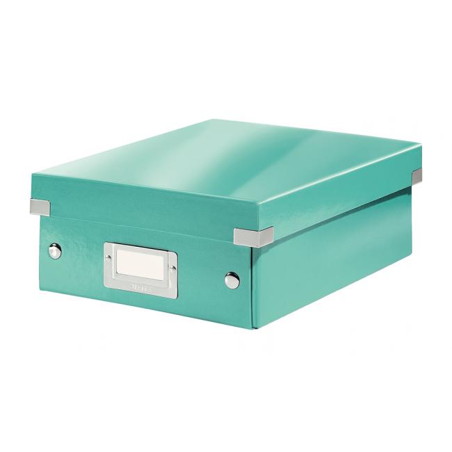 [ES605751] Small organizational box Click & Store ice blue