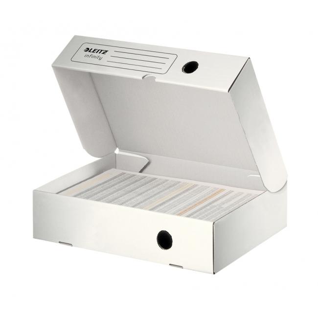 Archival box Leitz Infinity 80mm Acid Free white