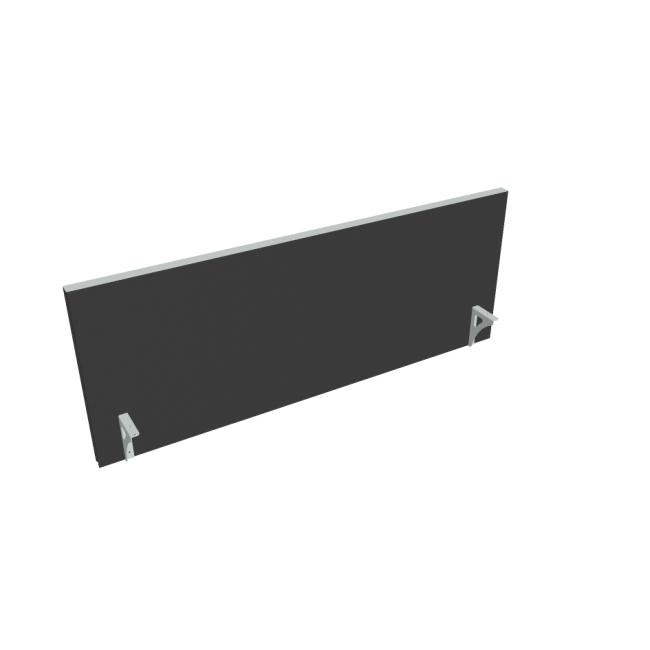 Akustik table edge screen, 160 cm, anthracite