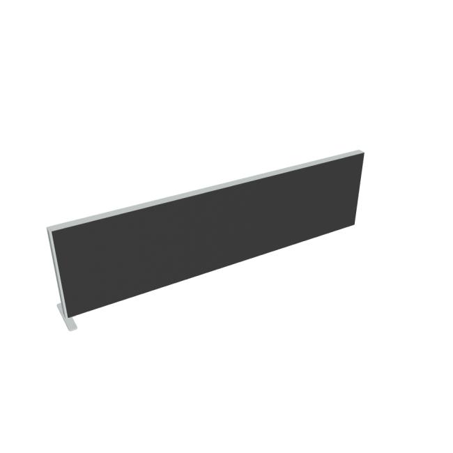Akustik table screen, 160 cm, anthracite