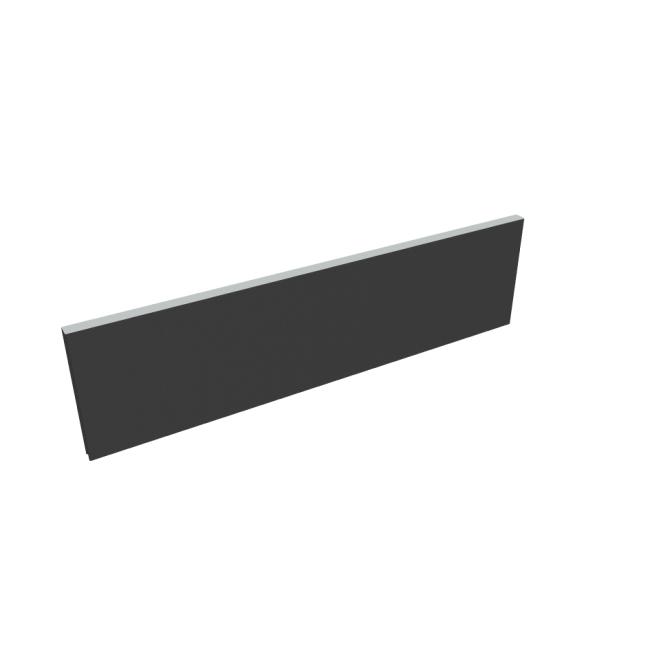 Akustik table screen, 160 cm, anthracite
