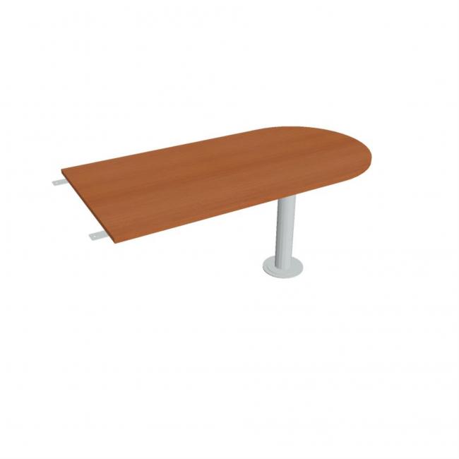 [ON165059] Additional table Cross, 160x75.5x80 cm, cherry/metal