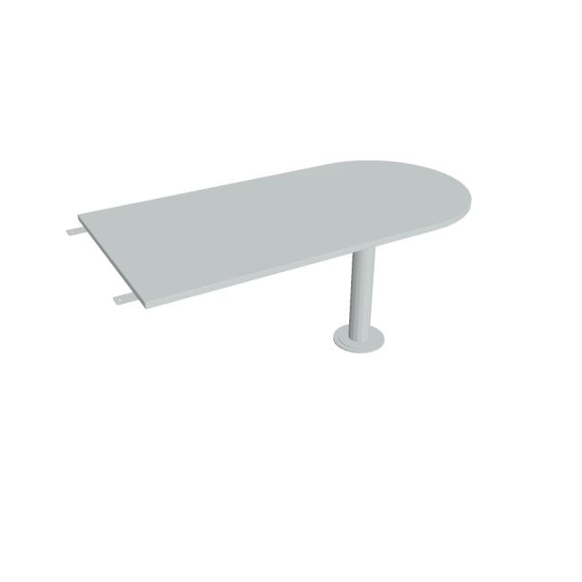 [ON165089] Additional table Cross, 160x75.5x80 cm, grey/metal