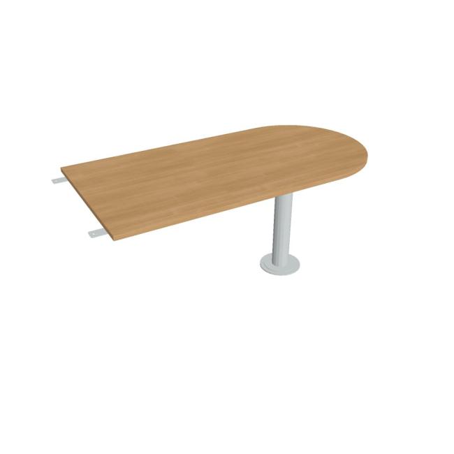 [ON165249] Additional Flex table, 160x75.5x80 cm, oak/metal