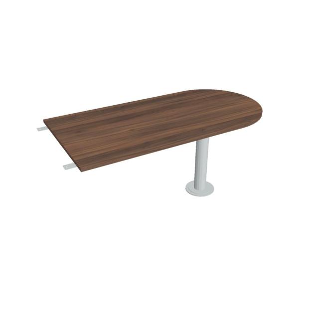 [ON165279] Additional table Flex, 160x75.5x80 cm, walnut/metal