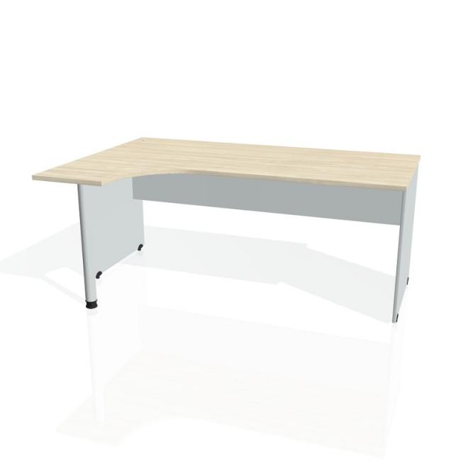 [ON180218] Gate desk, ergo, right, 180x75.5x120 cm, agate/grey