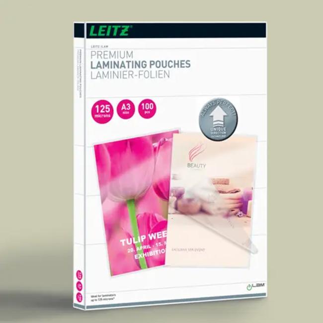 [ES748800] Laminating covers Leitz iLAM UDT A3, 125 mic, 100 pcs