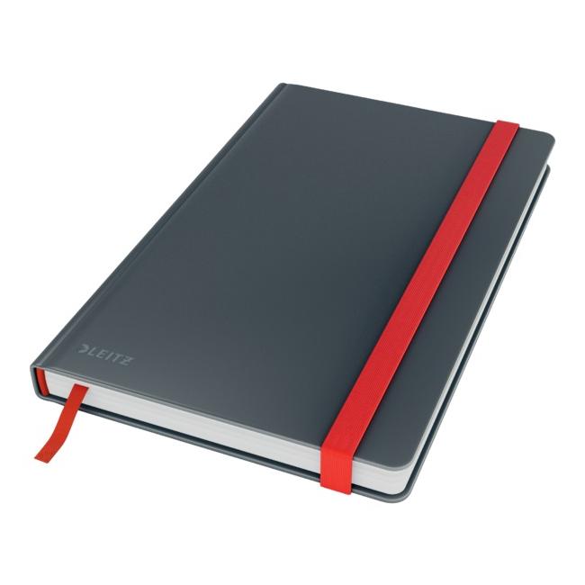 [ES810089] Lined notebook A5 Leitz Cozy velvet gray
