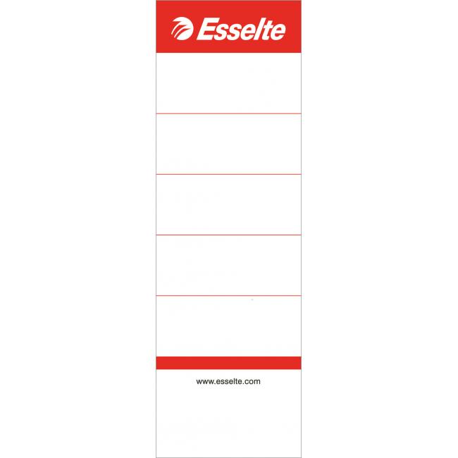 Zasúvacie štítky Esselte 5cm pre chrbát 7,5cm