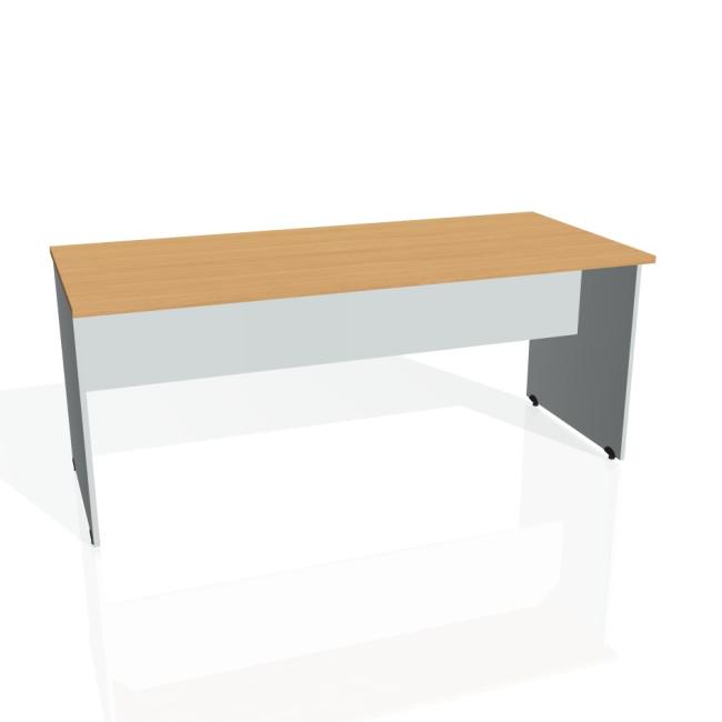 [ON180728] Gate meeting table, 180x75.5x80 cm, beech/grey