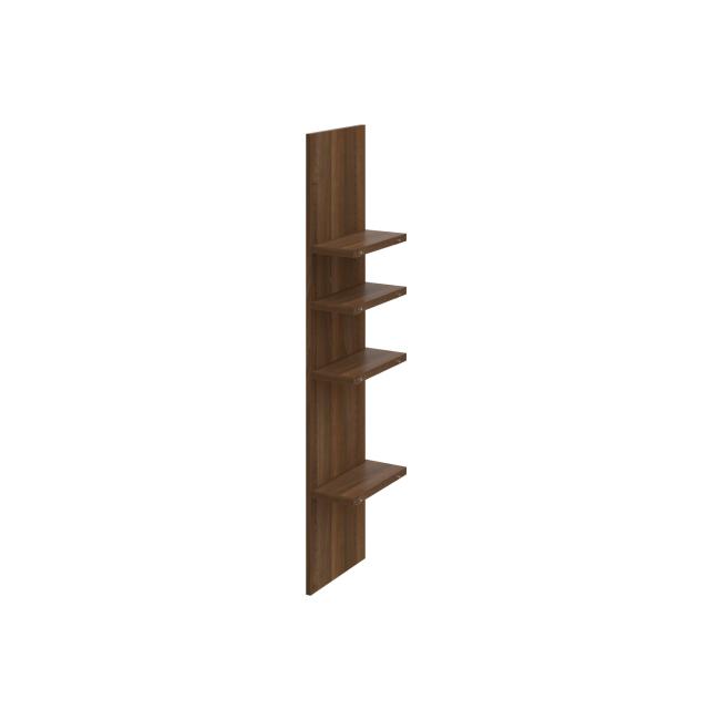 Wardrobe insert Strong, for wardrobe height 192 cm, walnut