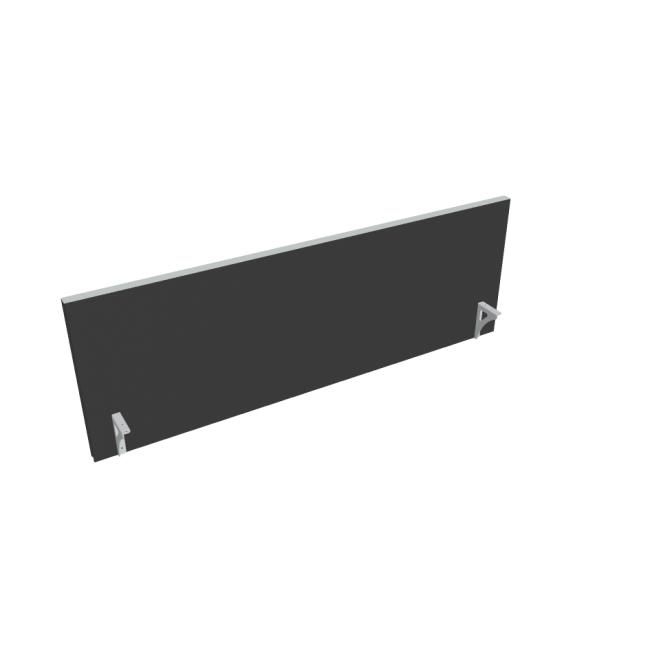 Akustik table edge screen, 180 cm, anthracite