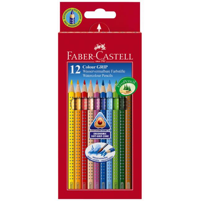 Faber Castell Color Grip watercolor pens 12 pcs