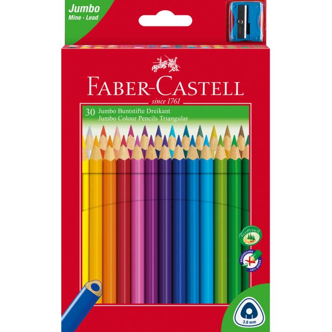 Pastelky Faber Castell Junior grip, 30 ks