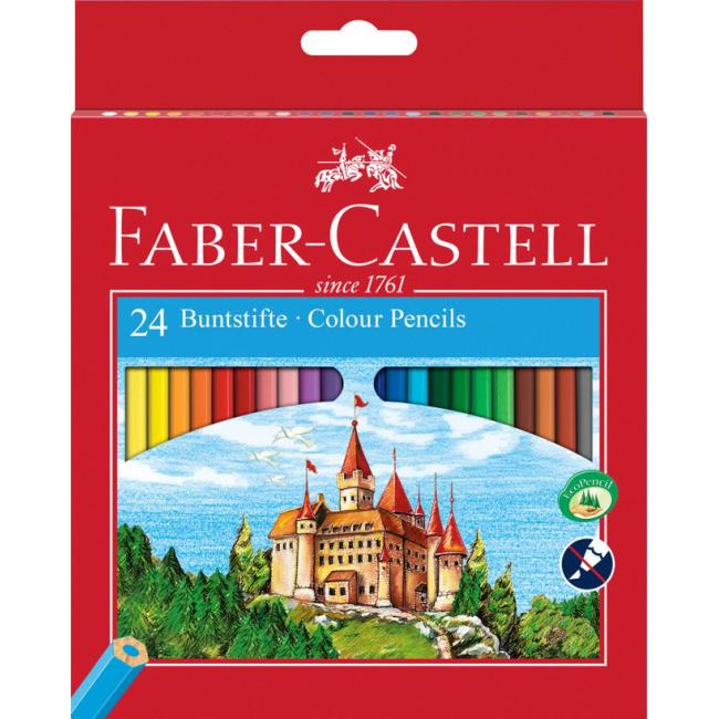 Drevené pastelky Faber Castell, 36 ks