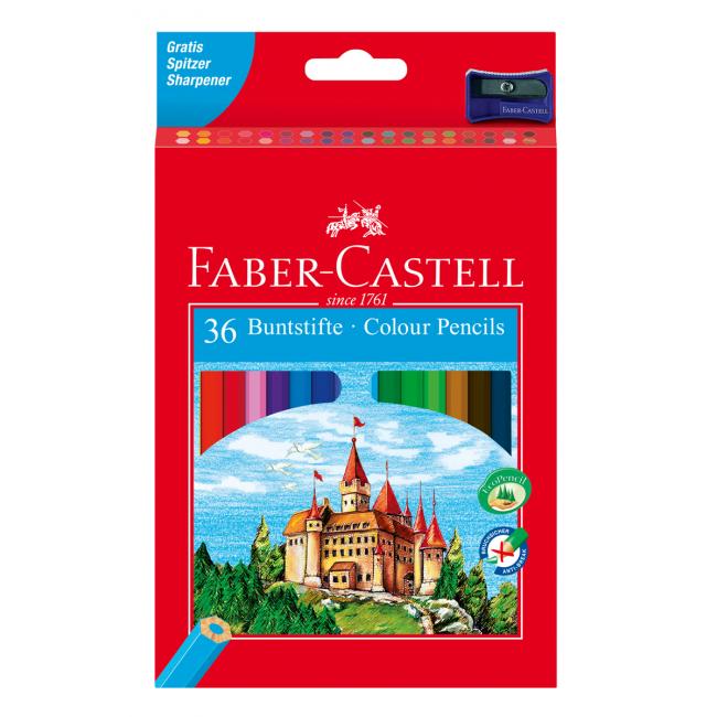 Faber Castell crayons 36 pcs