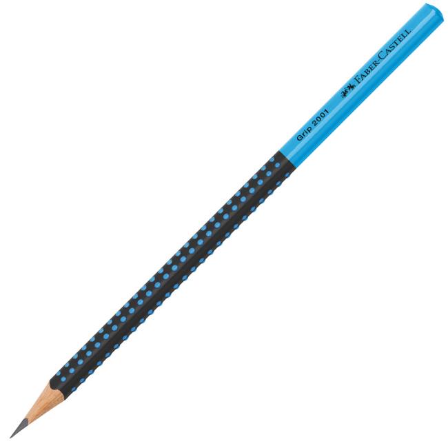 Pencil Grip 2001/HB Two Tone black/blue 12 ks