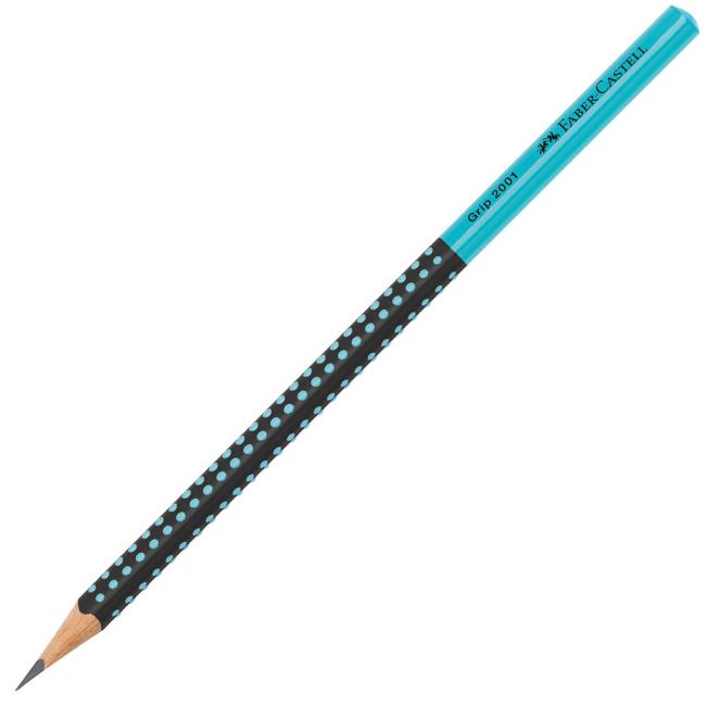 Pencil Grip 2001/HB Two Tone black/turquoise 12 pcs