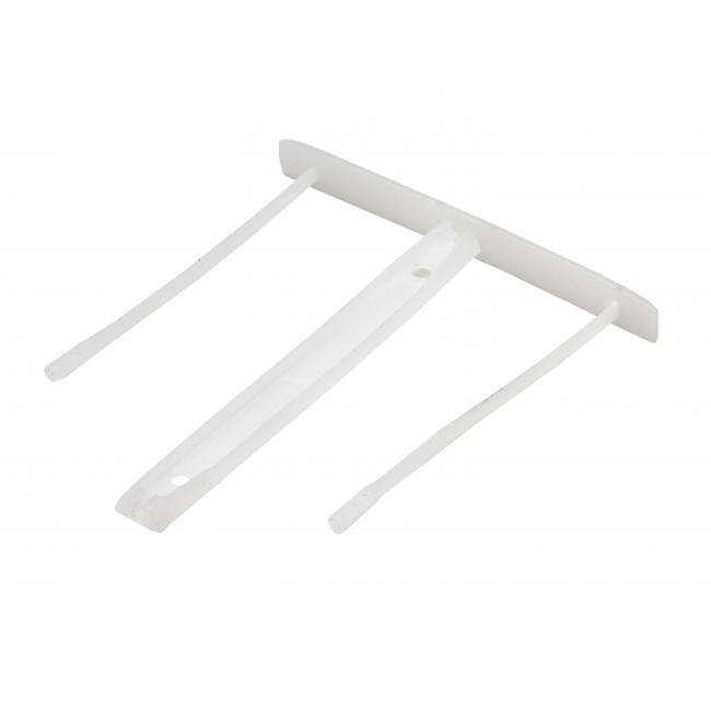 [FE089570] Fellowes archival plastic clip, length 80 mm, 100 pcs