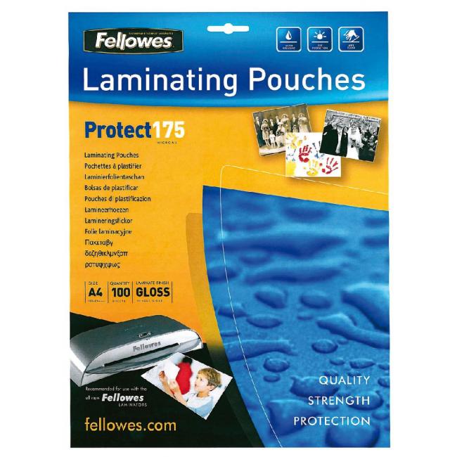 Fellowes laminovacie fólie 216x303 A4 175mic