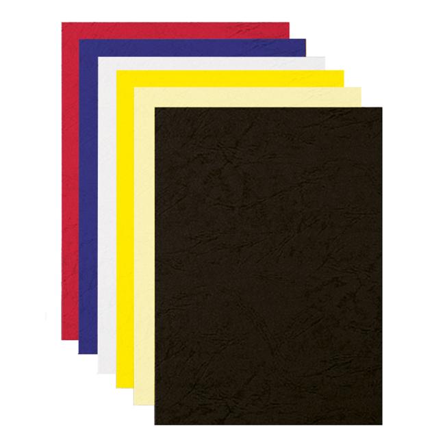 Cardboard envelopes for ring binding Delta leather A4 white