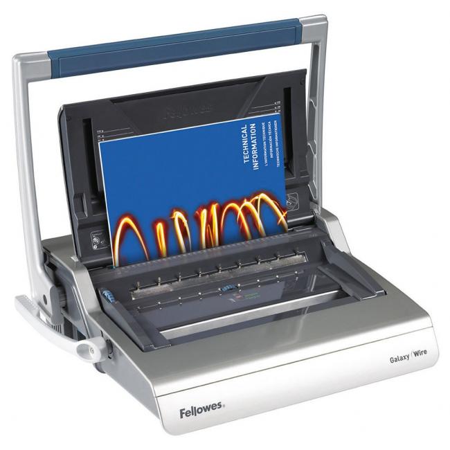 Galaxy binding machine for wire combs