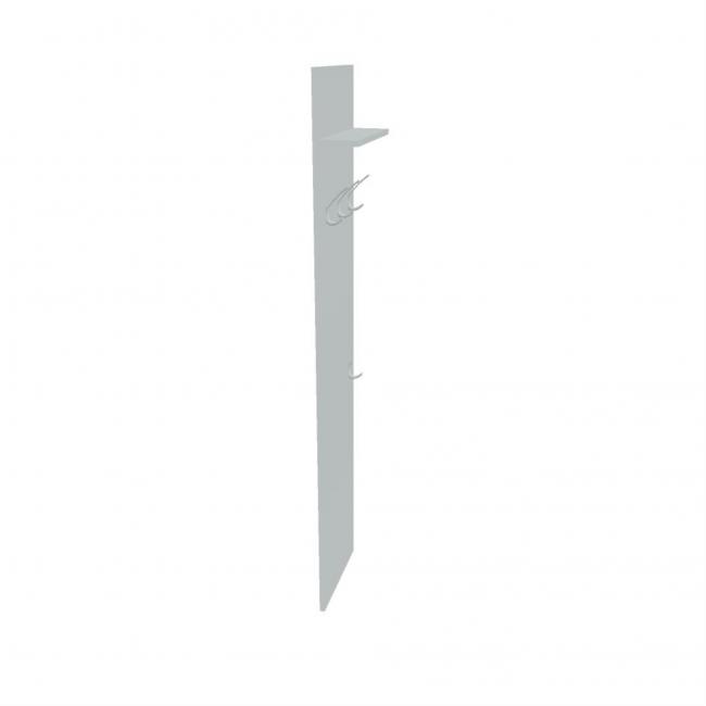 Hobis wall hanger, 185 cm, gray
