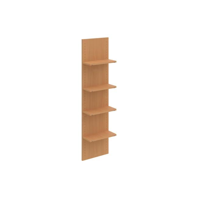 [ON185402] Drive wardrobe insert, for wardrobe height 185 cm, beech