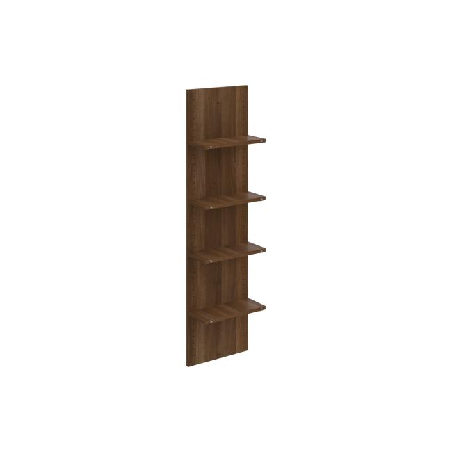 [ON185407] Drive wardrobe insert, for wardrobe height 185 cm, walnut