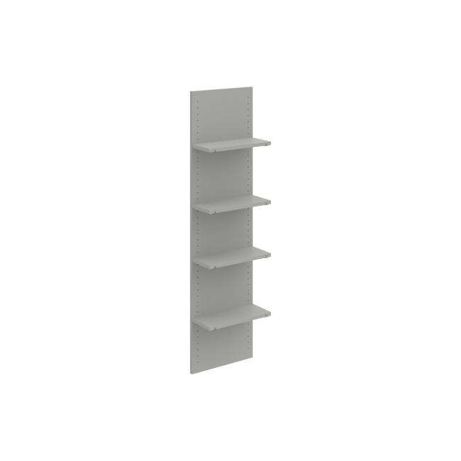 [ON185408] Drive wardrobe insert, for wardrobe height 185 cm, gray