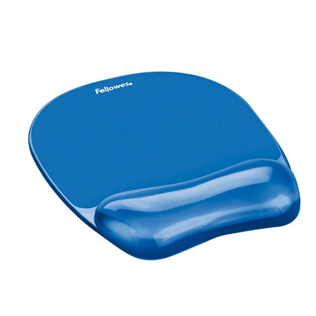 Gel blue mouse and wrist pad