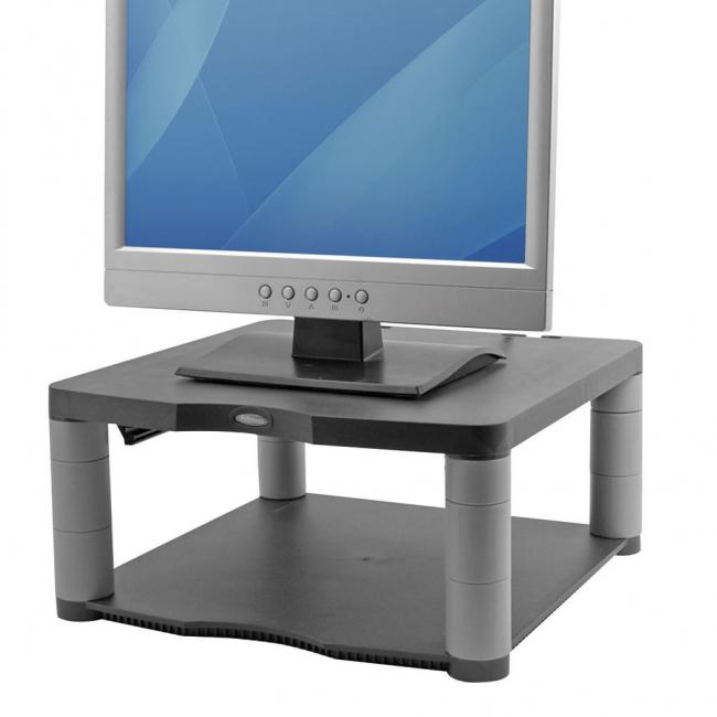 [FE916940] Premium graphite monitor stand