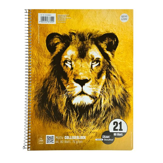 Block College Format Work Ursus A4 80 listov linajkových 70g