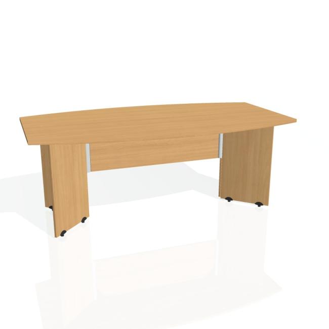 [ON200022] Gate meeting table, 200x75.5x110 cm, beech/beech