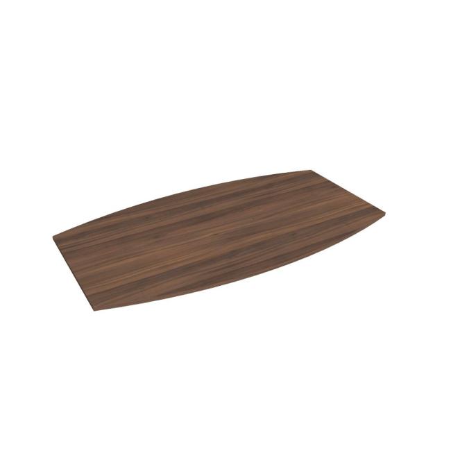 Hobis barrel top, 200 cm, walnut