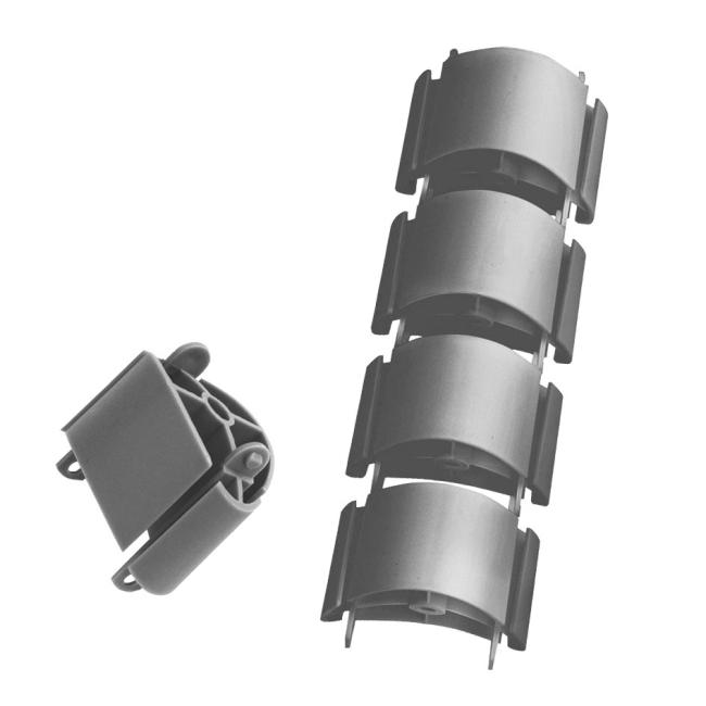 [ON200297] Hobis cable organizer extension, 7x40 cm, gray