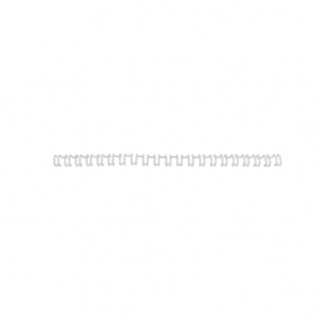 [GB165184] Wire combs GBC Multibind 21kr. 8mm white