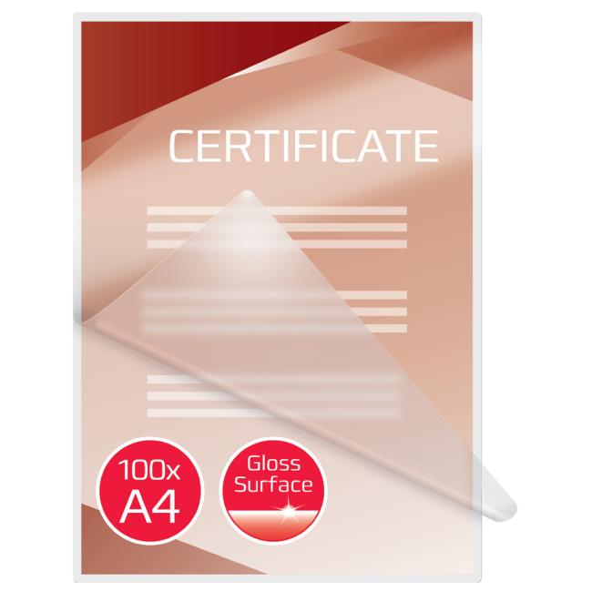 [GB200723] Laminating films GBC A4 2X125 mic (100)