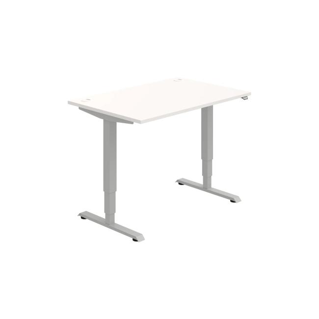 [ON211195] Work table RUN, ZO, 3S, 120x64.5-130.5x80 cm, white/grey