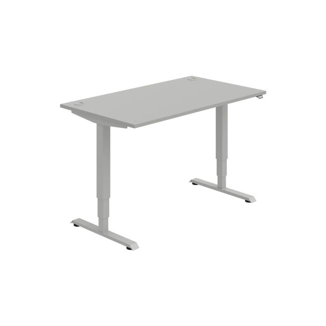 [ON213185] Work table RUN, ZO, 3S, 140x64.5-130.5x80 cm, gray/grey