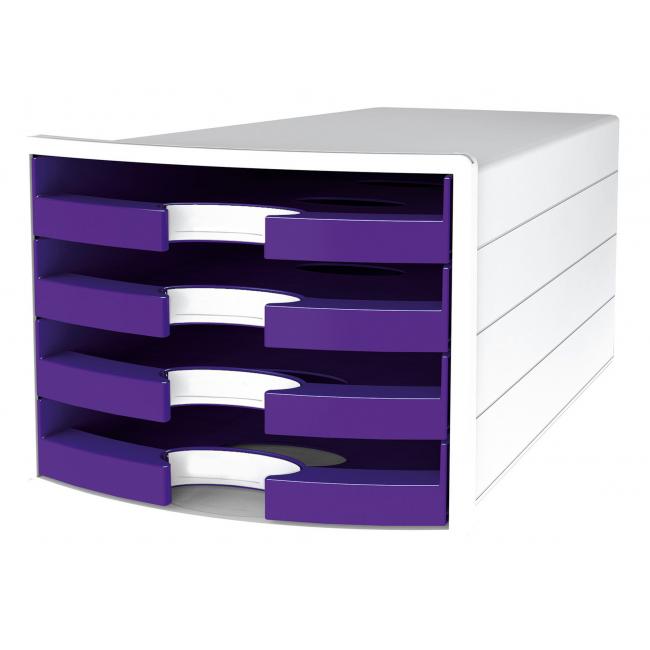 Drawer box IMPULS open purple