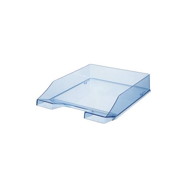 Storage box transparent blue