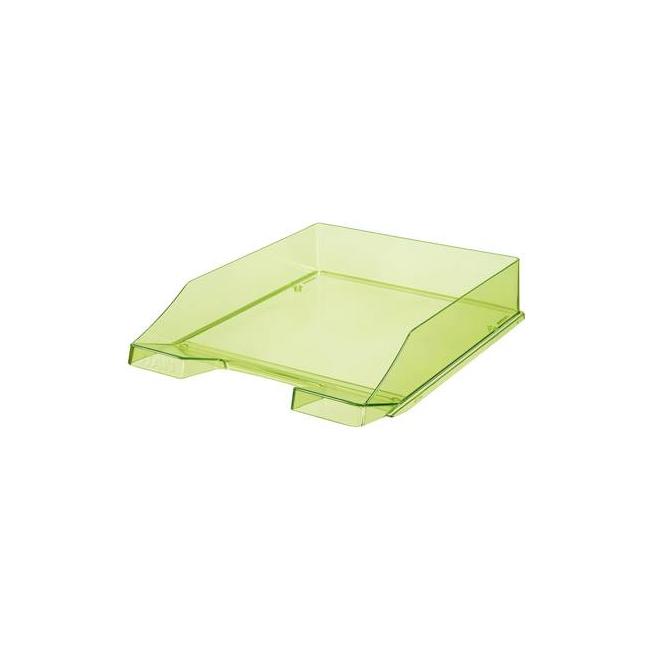 Storage rack transparent green