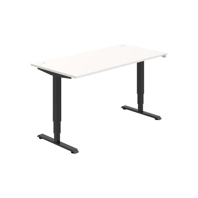 [ON215194] Work table RUN, ZO, 3S, 160x64.5-130.5x80 cm, white/black