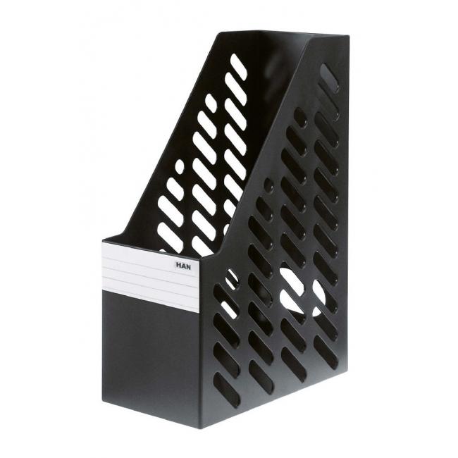 [HA160313] Stand for magazines KLASSIK XXL black 2 pcs