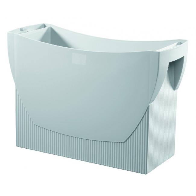 [HA190011] Portable box for hanging packages HAN SWING without lid, gray